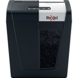 Rexel Secure MC6 Fluisterstille Papierversnipperaar P-5 Micro voor Thuis/Thuiswerken - Invoer tot 6 Vellen - Zwart