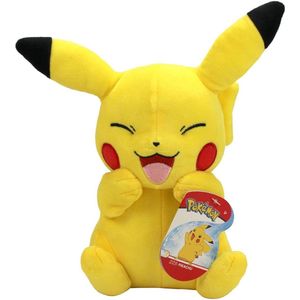 Pokemon Pluche knuffel - Pikachu Happy 20cm