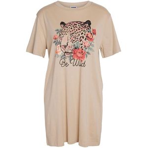 Noisy May Zodiac Lange Jurk Beige XS Vrouw