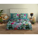 Dekbedovertrek - Grijs - Katoen - 240x220 cm