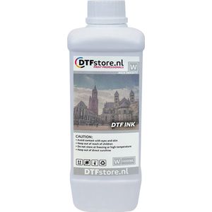 DTF Inkt - 1 liter - Wit - DTF overdracht - DTF printer - High density - Luneno