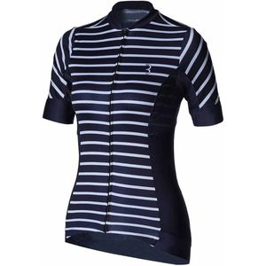 Bbb Omnium Korte Mouw Wielertrui Blauw S Vrouw