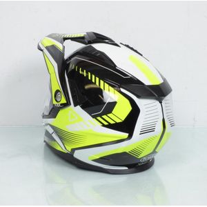 Casque Torx Dundee V Yellow Taille XS 53-54 jaune noir quad pour moto trail enduro