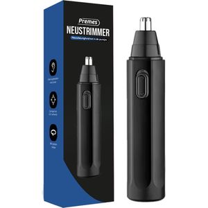Premes - Neustrimmer - Mannen - Vrouwen - Oortrimmer - Neus - Trimmer - Afspoelbaar - Inclusief Batterij - Neushaartrimmer Heren - Wenkbrauwtrimmer - Neushaartrimmers
