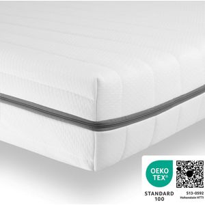 Sleepneo matras 100x190 - 15 cm dik - H2/H3 duo hardheid - koudschuim - gemiddeld