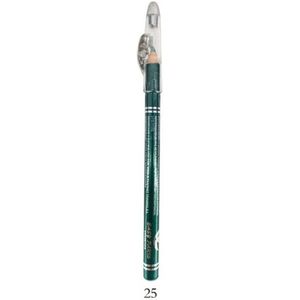 Easy Paris Cosmetics - Oogpotlood - Eyeliner Pencil - Extra Waterproof - Keizerlijk Groen - Verde Azulado - Nummer 025 - Met puntenslijper - 1 Stuks