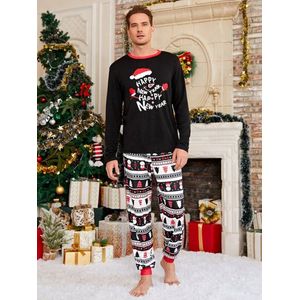 volwassen en kinderen-kerst pyjama - kerst onesie - kerst pyjama Koppel-kerst pyjama dames-kerst pyjama man en vrouw-kerst pyjama gezin-HEREN_MAAT XL