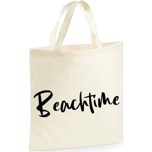 Beachtime shopper | 10 Liter | Handtas | Strandtas | Tas | Cadeau | Gift | Print | Bedrukking | 40 x 40 CM