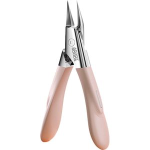 AdroitGoods Professionele RVS Precisie Nageltang – Innovatief 30° HawkBill Ontwerp voor Diepe Nagelverzorging - Nagelknipper - Roze