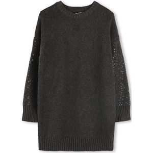 Dkny D62390 Jurk Grijs 6 Years Meisjes