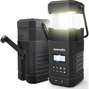 Noodradio zwengel campinglamp FM DAB radio - outdoor gebruik