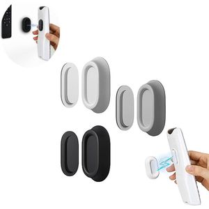 Afstandsbediening Houder Magnestisch-Muurbeugel Afstandbediening- Set van 3- oplaadbus voor tv afstandsbediening -Remote Controll Holder