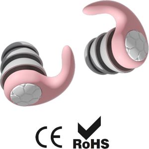 Slaapdoppen - Oordopjes slapen 40dB - reductie - Oordoppen tegen snurken & geluidsoverlast - Sleep Plugs - Siliconen oordoppen met hoge demping