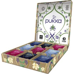 Pukka Kruidenthee - Thee - Relax Selectie Cadeaubox - 45 theezakjes - 9 smaken - Geschenkverpakking