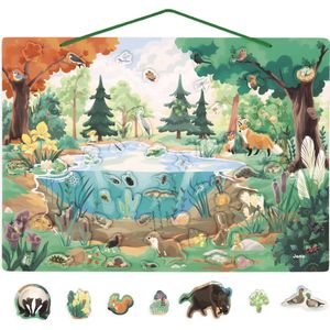 Janod WWF - Magnetisch bord Flora en Fauna