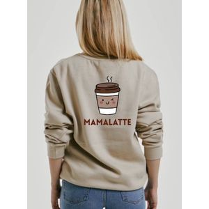 Sweater - Mama heeft eerst koffie nodig - Maat 62 - Mama en ik