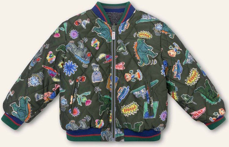 Oilily - Callum coat - Groen - 104/4yr