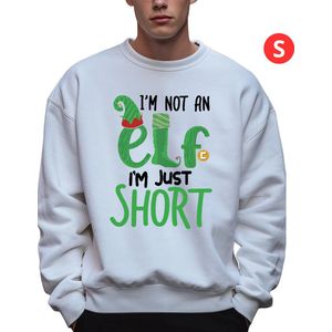 Bovista Kersttrui - Heren - Foute Kersttrui - Christmas Sweater - Kerst Sweater - Christmas Jumper - Pyjama - Pullover - Maat S - Elf
