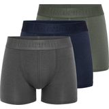 Resteröds - Boxershorts - Bamboe - 3-pack - Blauw, Grijs, Legergroen