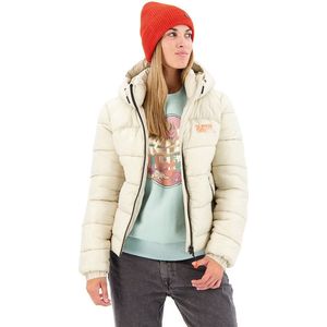 Superdry Sports Pufferjack Beige XL Vrouw