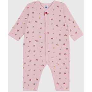 Petit Bateau Katoenen babypyjama zonder voetjes met bloemenprint