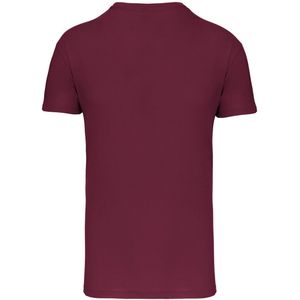 Kariban Heren-t-shirt BIO150IC V-hals K3028IC - Wine - 3XL