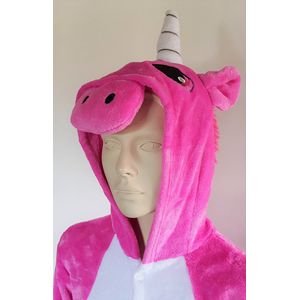 Onesie, Unicorn ""Roze"" hooded super soft kids/baggie series