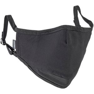 Cocoon Silk Mondkapje Zwart L-XL Man