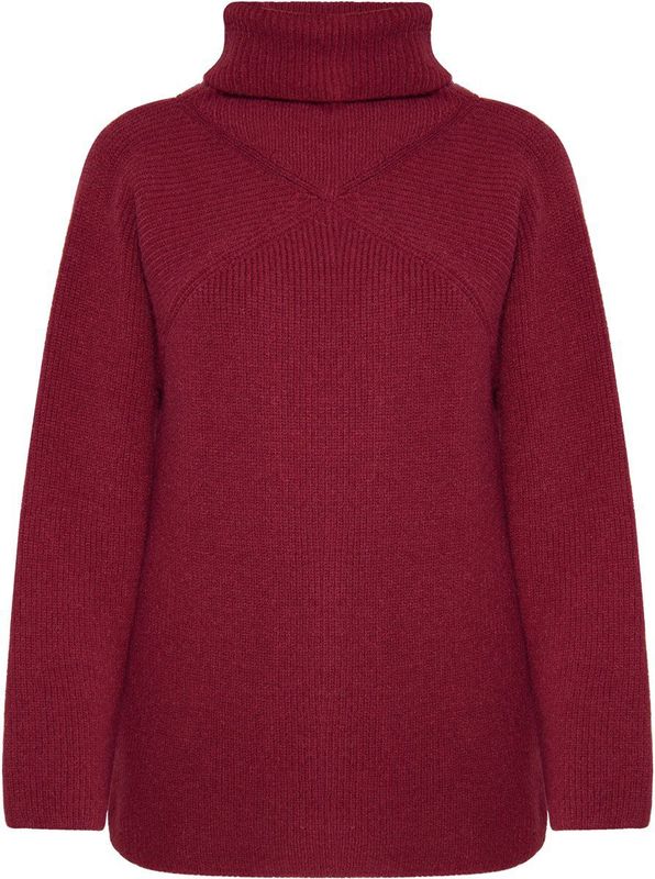 usha - WHITE LABEL - Pullover - Rippoptiek - Rollkragen