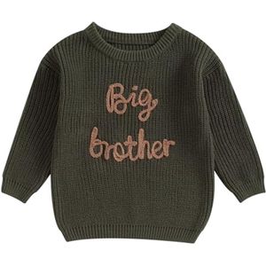 Gebreide Trui voor Baby Jongens - Lange Mouwen, Casual Kids Mode, Perfect voor Herfst en Winter