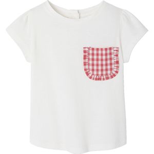 T-shirt - Vichy - Korte Mouwen - 100% Biologisch Katoen