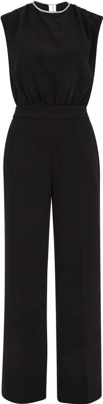 WE Fashion - Dames Jumpsuit - Mouwloos - Met Strassdetail