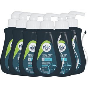 Veet - Men - Ontharingscreme Gevoelige for Men 400ML - 6 Stuks - Voordeelverpakking