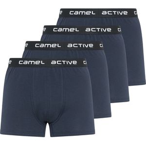 camel active Boxershorts in een pak van 4 - Maat menswear-L - Blauw