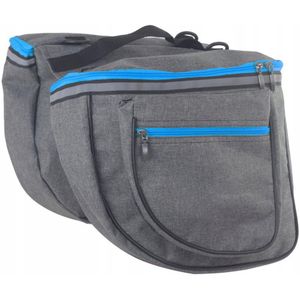 Novity® | Fietstas Bagagedrager met Twee Vakken – Codura Materiaal – Pools Product