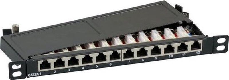EFB Elektronik 37738SW.12 patch paneel 0.5U