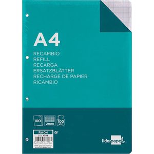 Liderpapel RA04 papier voor inkjetprinter A4 (210x297 mm) 100 vel Wit