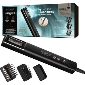 Revamp HydroShine Airstyler – 3 in 1 Multistyler – Compact en Ultralicht – Ionentechnologie - Inclusief Luxe Opbergtas - DR2750