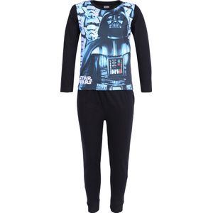 STAR WARS Jongenspyjama zwart-blauw