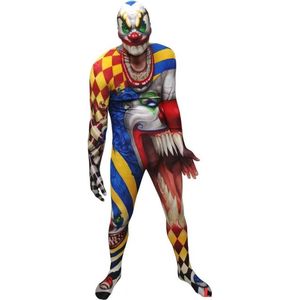 Morphsuits™ The Clown Morphsuit - SecondSkin - Verkleedkleding - 163/175