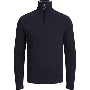 JACK&JONES PLUS SIZE JORELI KNIT HIGH NECK ZIP PS Heren Trui - Maat EU4XL US2XL