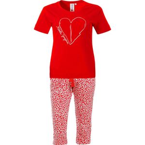 Rebelle - Happy Hearts - Pyjamaset - Rood - Maat 38