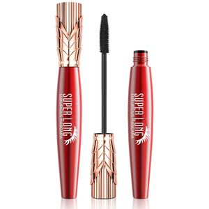 NAXSIR Mascara Waterproof- 4D Ultra Volume Mascara- Langhoudend & Veegvast - Zonder Klonters - Zwart
