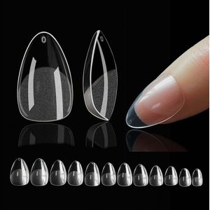 OUYLAF Nagel tips transparant - 600 stuks - Nageltips voor gelnagels - Fake nails clear - Plaknagels - Nepnagels - Kunstnagels - Nail Art - Transparante nagels -Cadeaus voor vrouwen