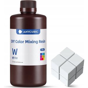 Anycubic SLA 3D printer UV resin 1 liter - Wit