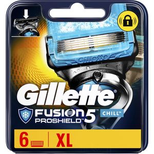 Gillette Fusion ProShield Chill - Scheermesjes - 6 stuks