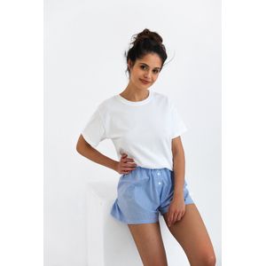 Sensis Katoenen Pyjama Dames Volwassenen | Korte Mouw Korte Broek | Shortama Dames | Caterina 40 / L