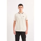 EA7 Emporio Armani - 6DPF14-PJZSZ - Korte Mouw Poloshirt - Beige