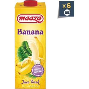 Maaza Banane 6x1L - Bananensap 1 liter