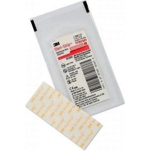 Steristrip 6 x 75mm (Rood) 3M - Wondhechtstrip - Steriel